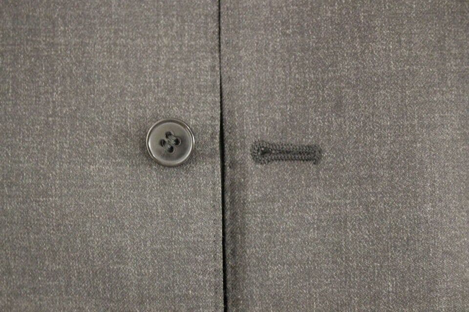 Gray Wool Formal Dress Vest Gilet Weste - 4