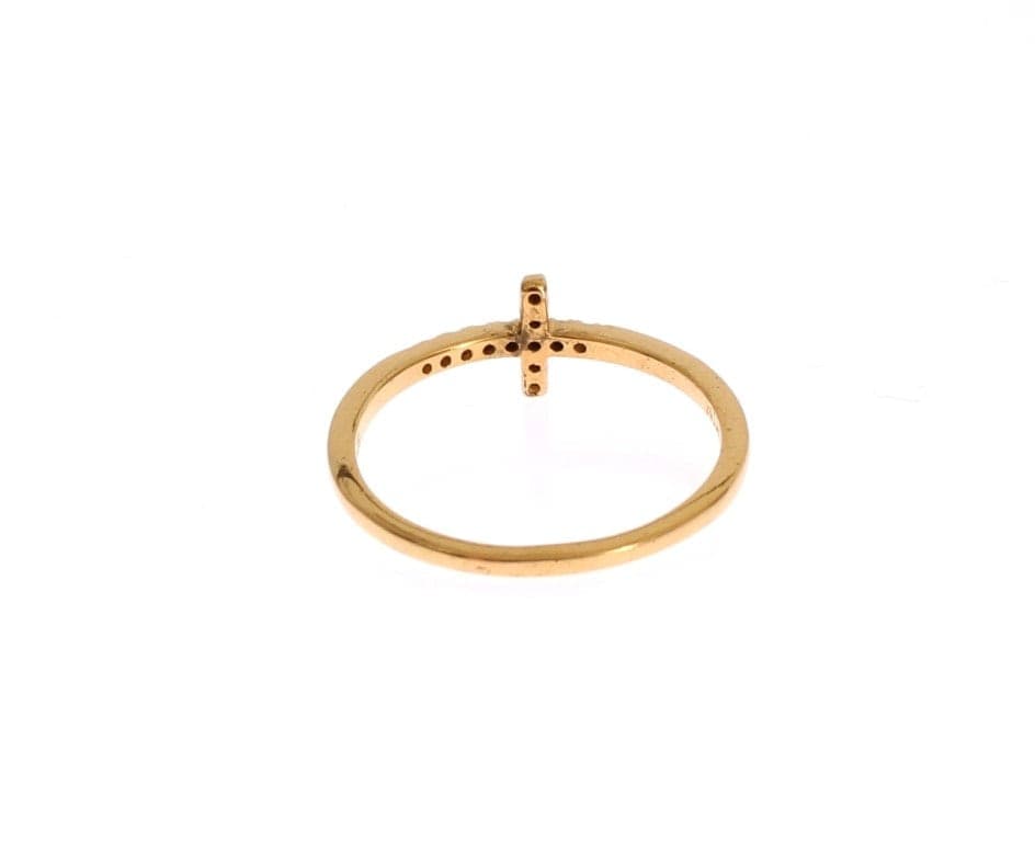 Gold 925 Silver Ring - 2