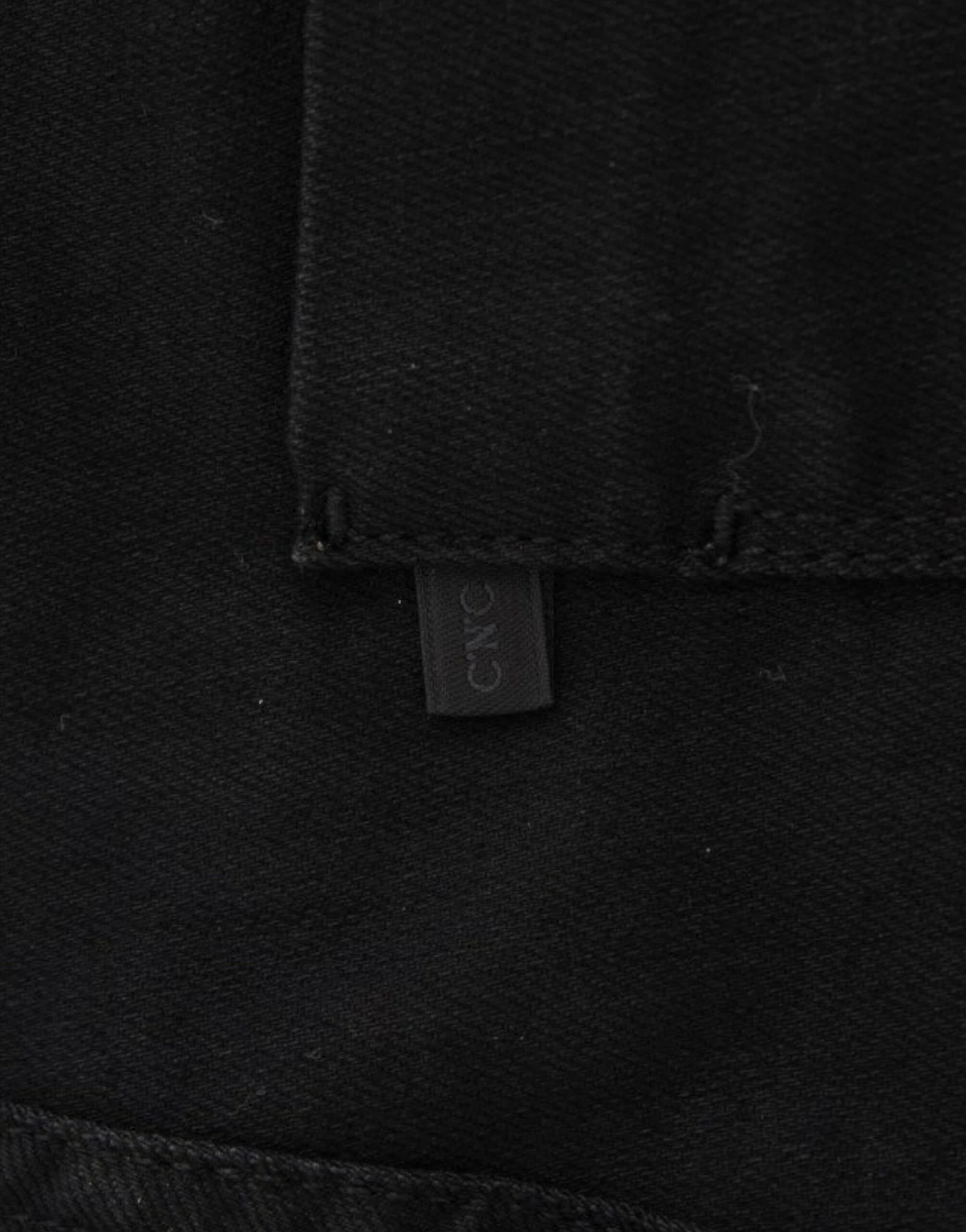 Black straight leg jeans - 3