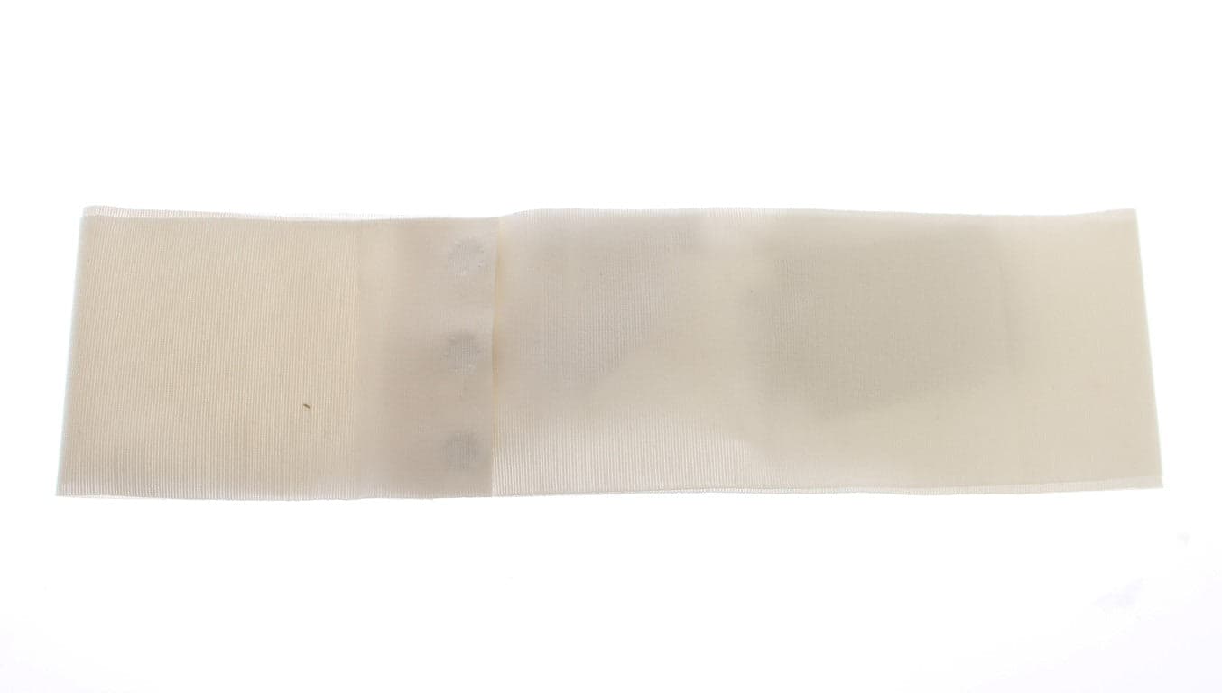 White Crystal Brass Wide Waist Runway Belt - 4