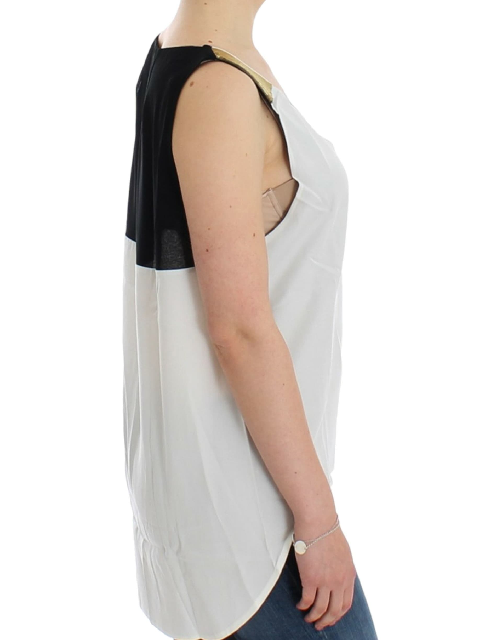 White sleeveless top - 5