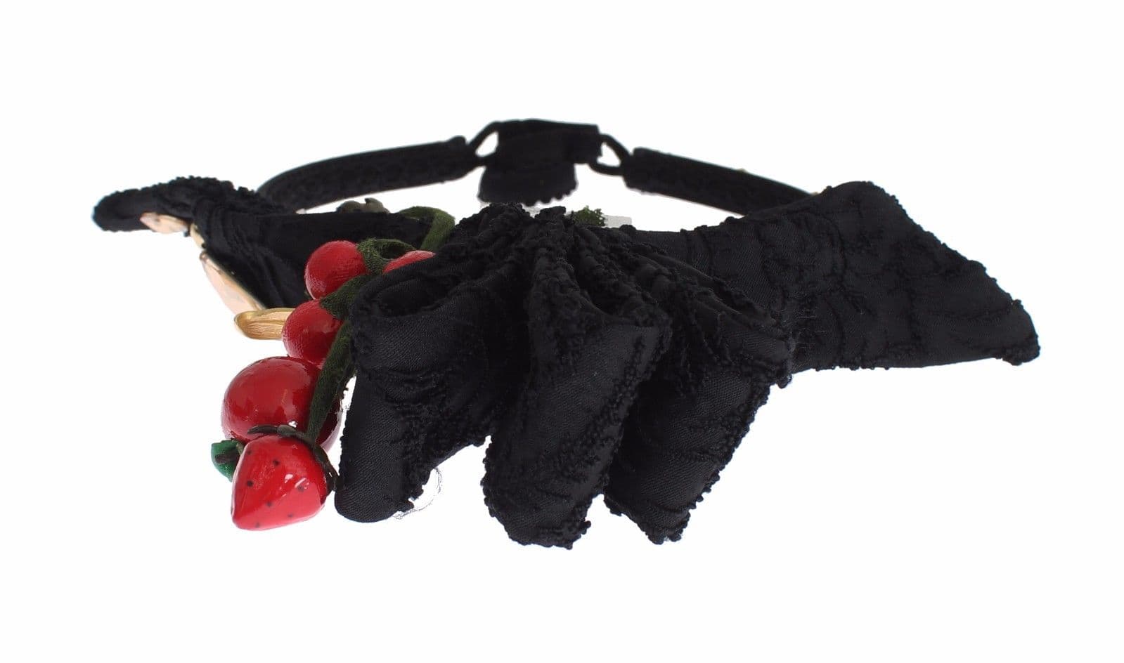Diadem Headband Tiara Berry Fruit Crystal Bow Hair - 2