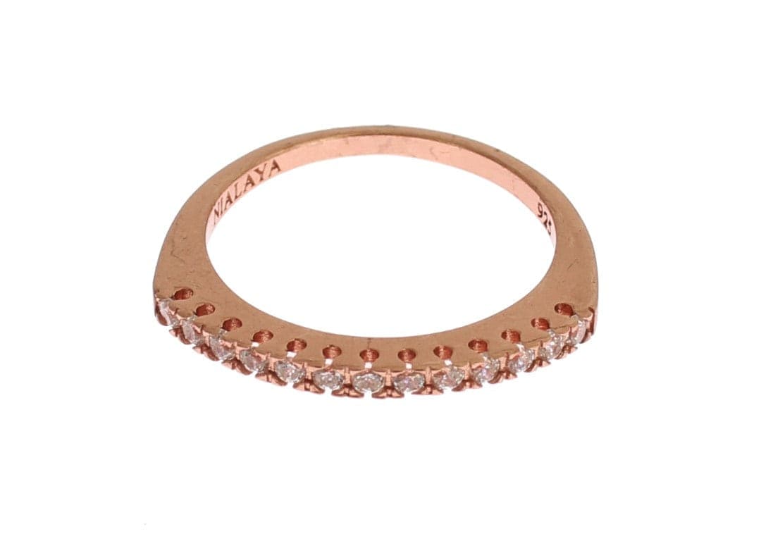 Red Gold 925 Silver Ring - 2