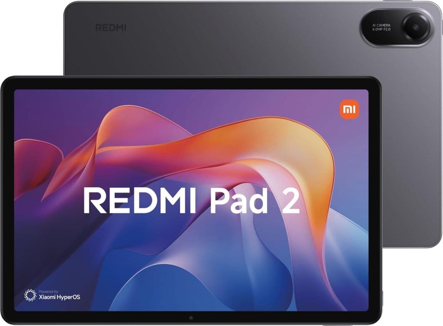 Xiaomi Redmi Pad 2 11" 4+128GB WiFi Graphite Gray + Cover ITA - 2