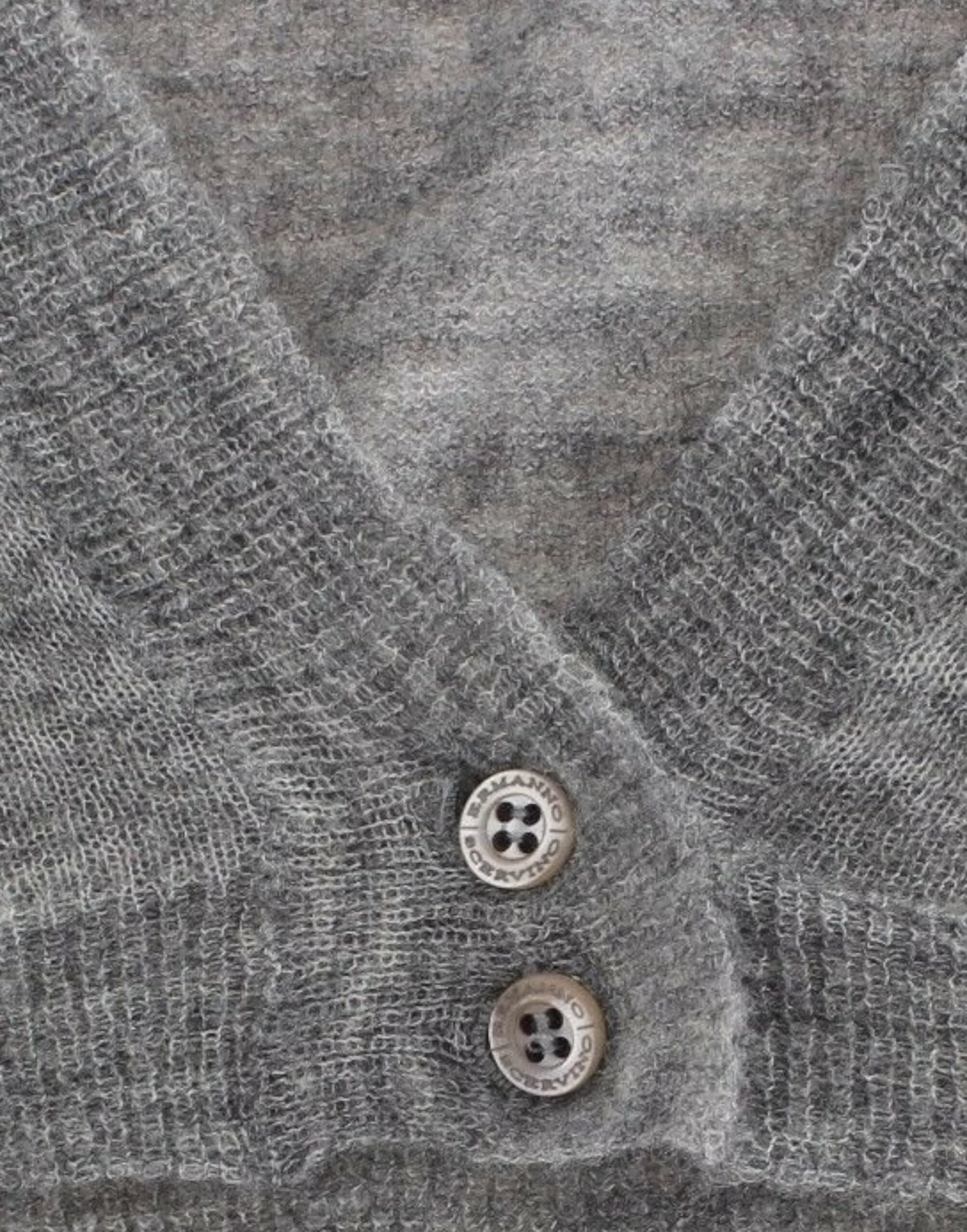 Lingerie Knit Gray Bolero Sweater Cardigan - 6