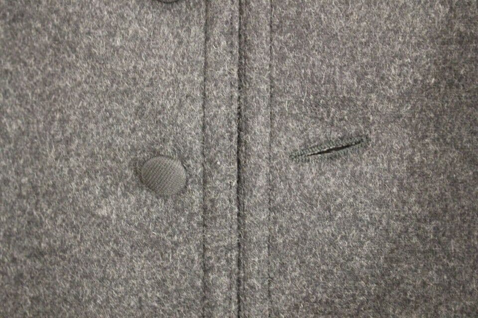 Gray Wool Blend Logo Vest Gilet Weste - 4
