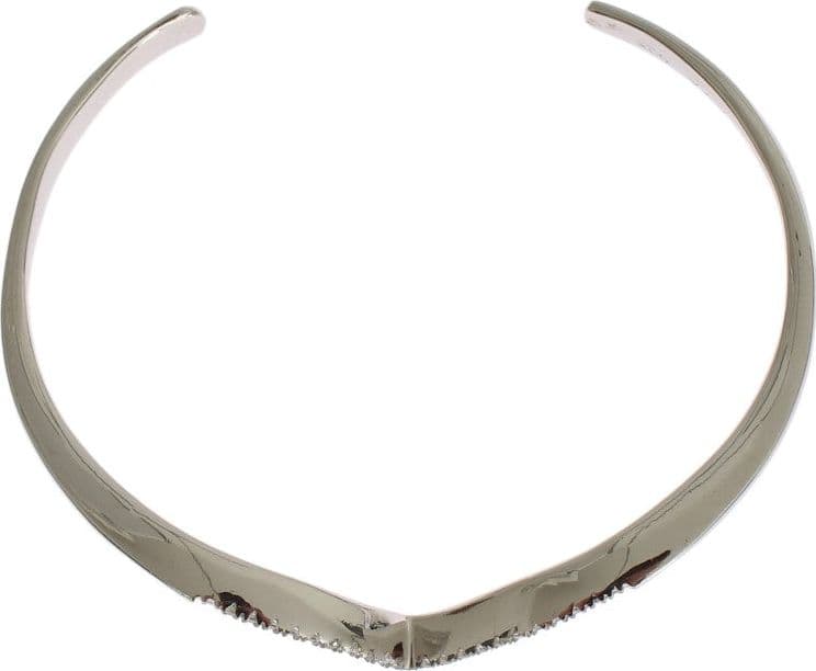 Skyfall CZ 925 Silver Bangle Bracelet - 5