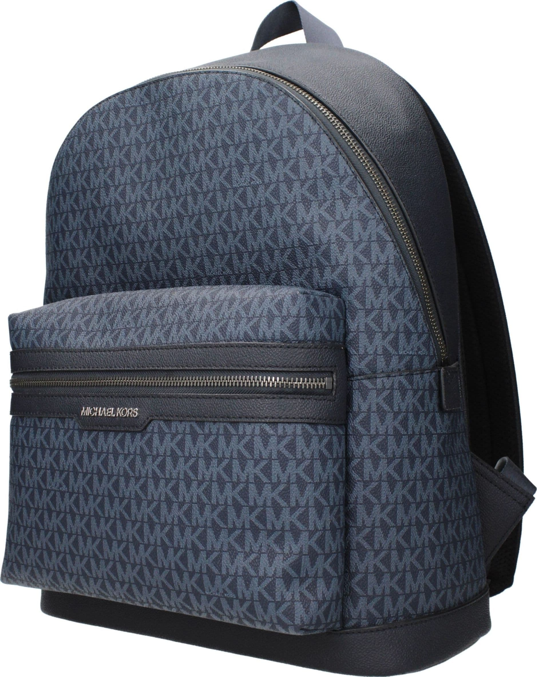 Michael Kors Blue Fabric Backpack - 2