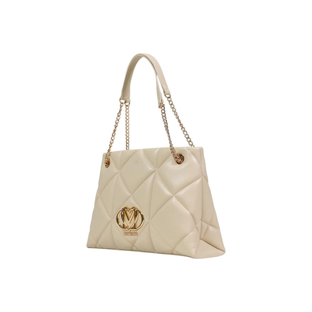 Love Moschino Beige Artificial Leather Handbag - 2