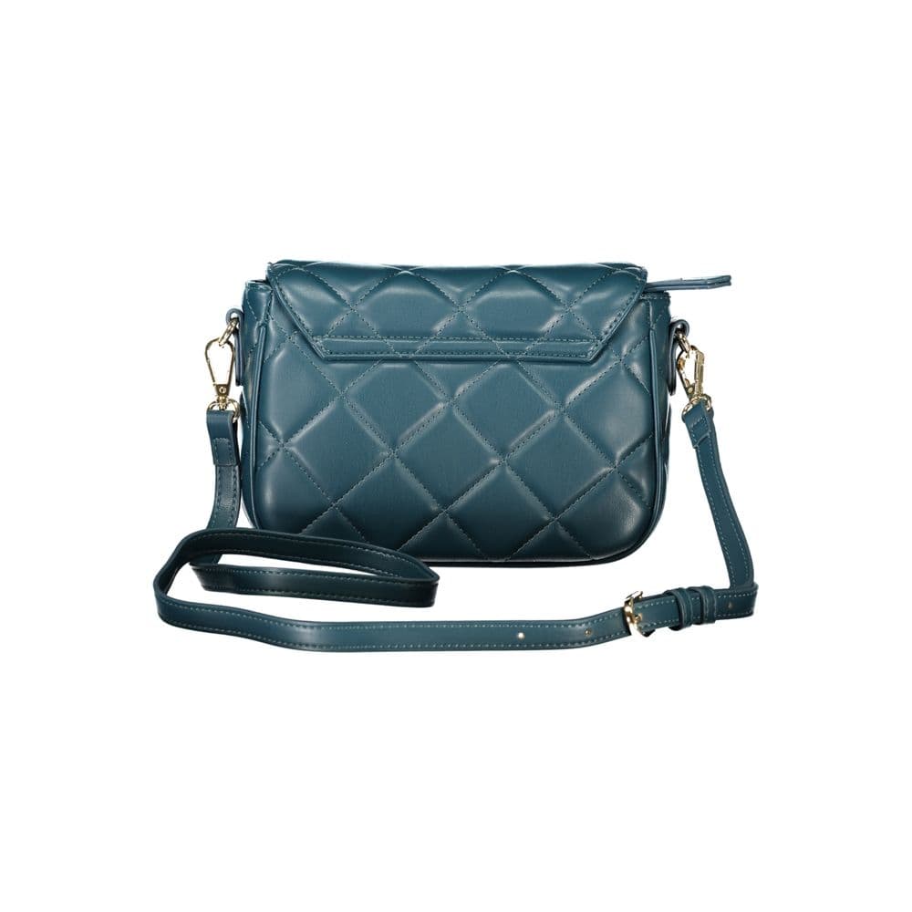 Mario Valentino Verde Polyurethane Women's Bag With Adjustable Shoulder Strap - 2