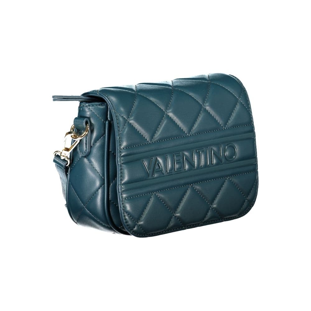Mario Valentino Verde Polyurethane Women's Bag With Adjustable Shoulder Strap - 3