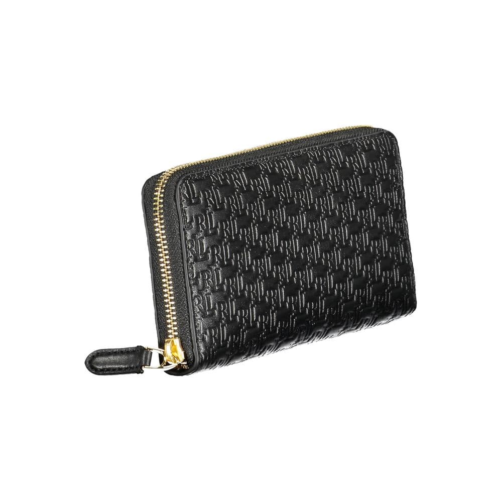Ralph Lauren Black Leather Women Wallet - 3