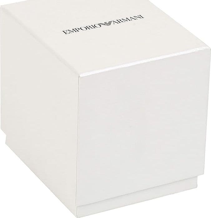 Emporio Armani Silver Steel Quartz Watch - 4