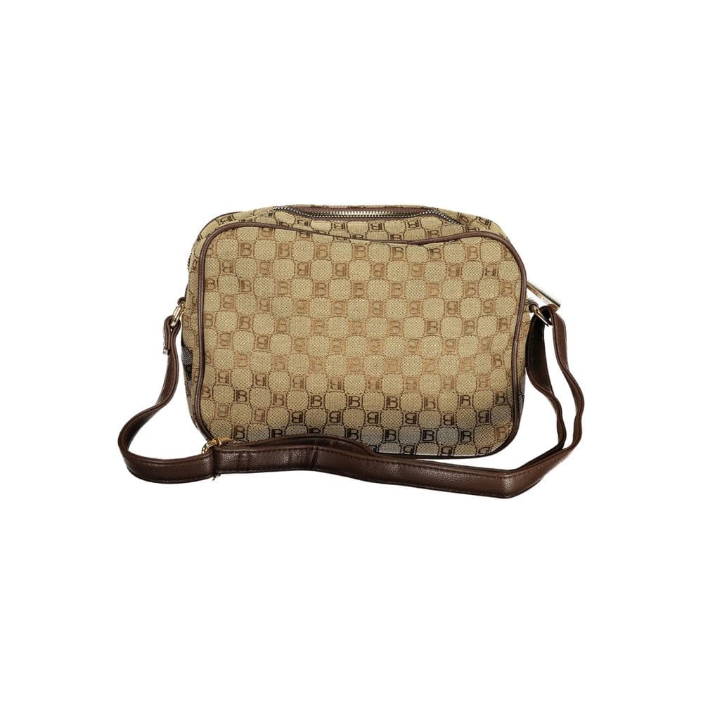 Laura Biagiotti Beige Polyester Women's Shoulder Bag - 2