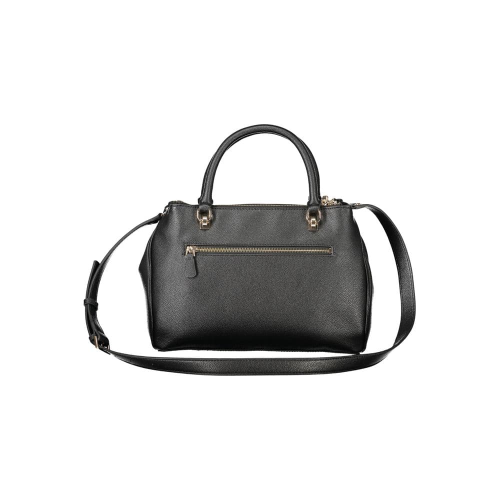 Guess Jeans Black Polyurethane Women's Handbag - 2