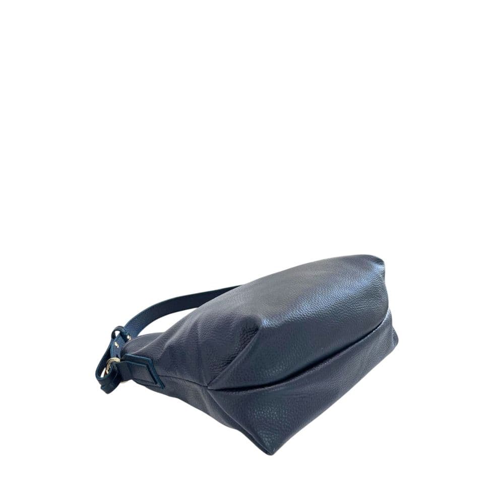 Baldinini Trend Blue Cowhide Leather Women Shoulder Bag - 4