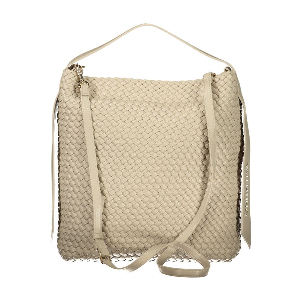 Mario Valentino Beige Polyurethane Women's Bag - 2