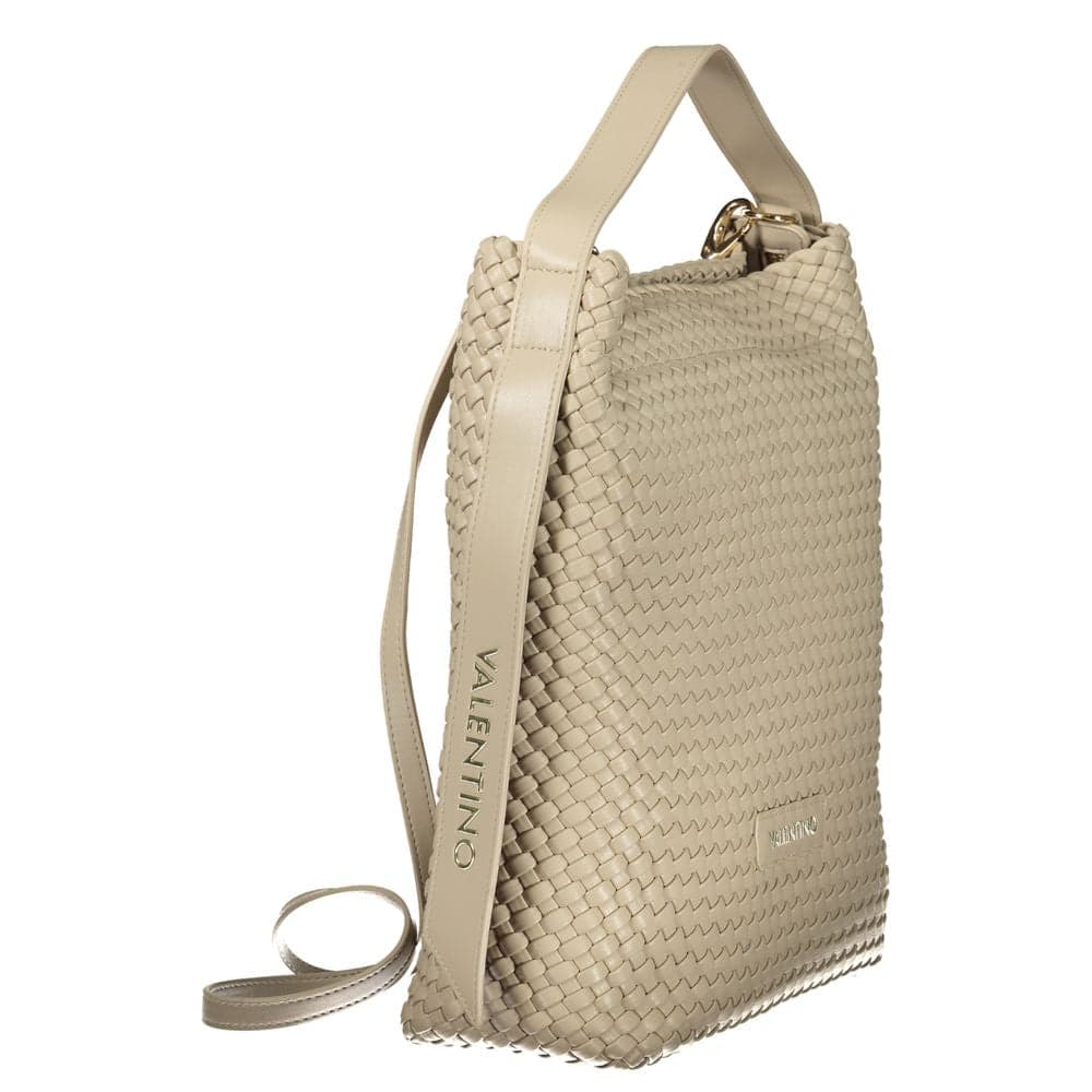 Mario Valentino Beige Polyurethane Women's Bag - 3