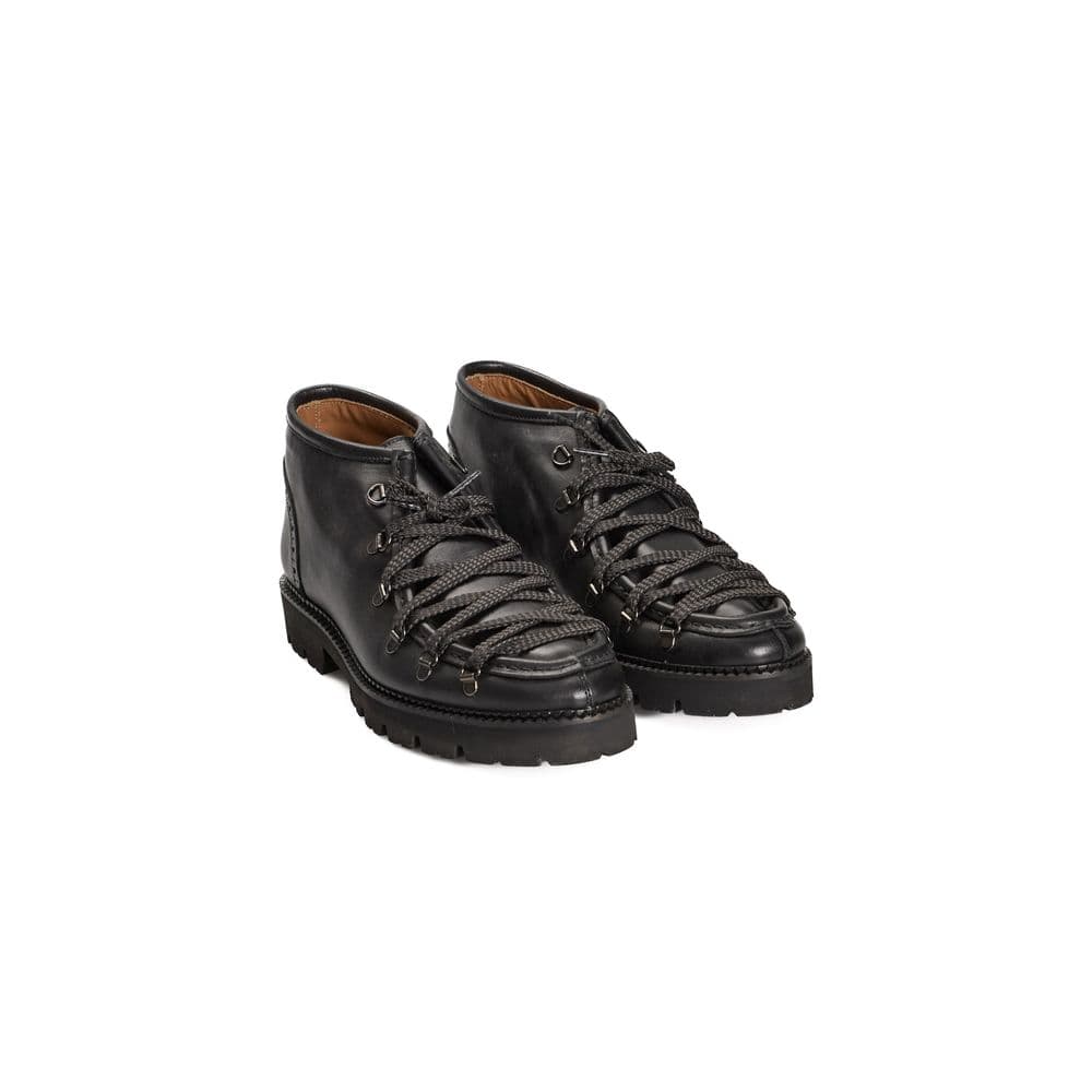 Roberto Pepe Luxury Black Calfskin Men Boot - 3