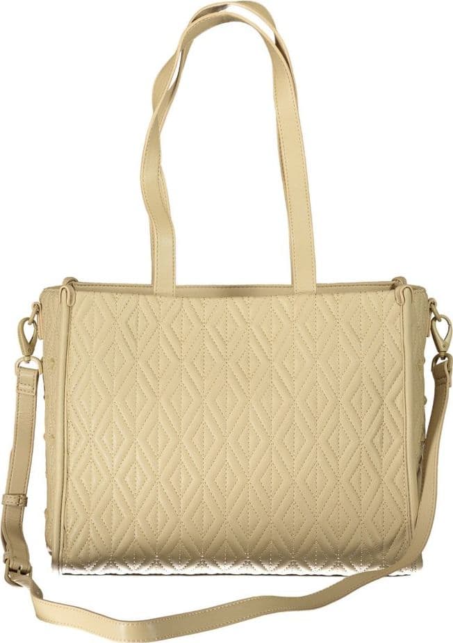 Mario Valentino Beige Polyurethane Women's Bag - 2