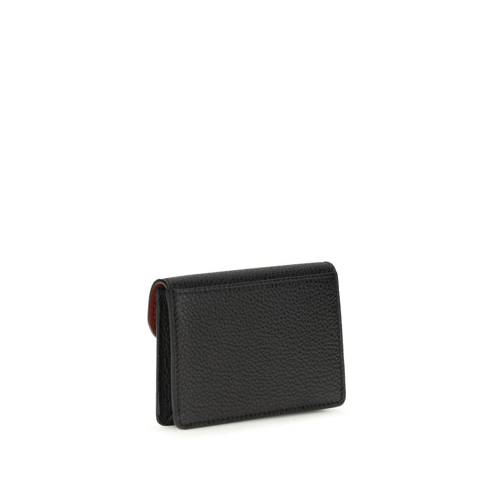 Ferragamo Black Calf Leather Bos Taurus Wallet - 2