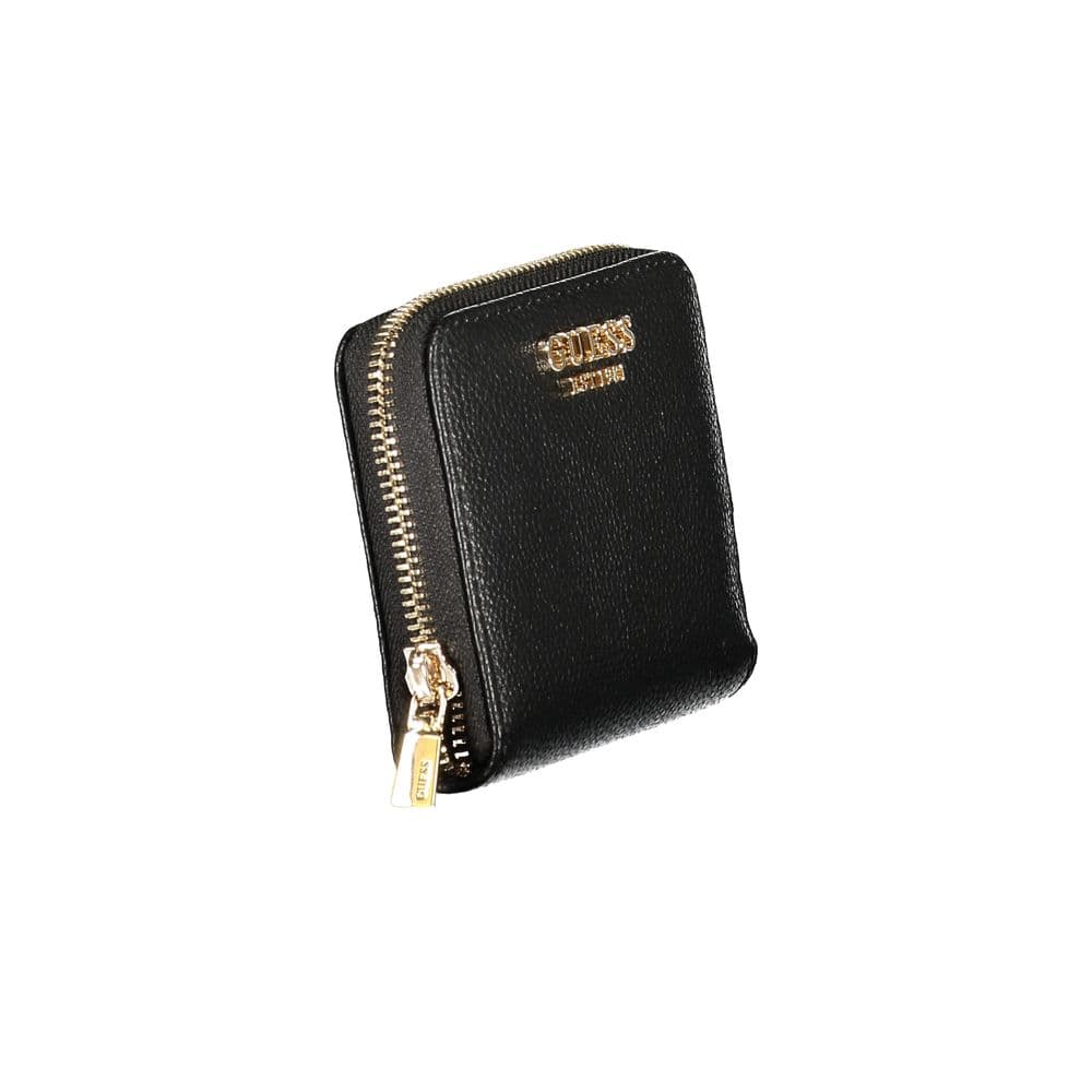 Guess Jeans Nero Poliuretano Women Wallet - 3