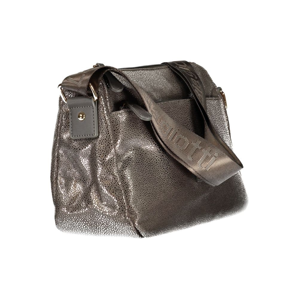 Laura Biagiotti Gray Polyester Women Handbag - 3