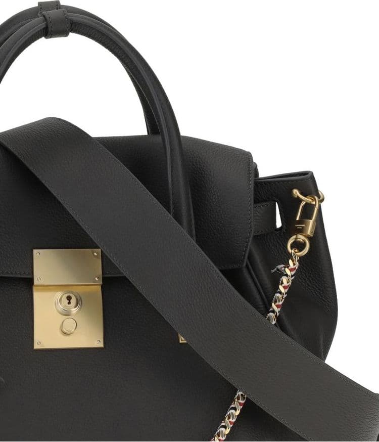 Thom Browne Gray Calf Leather Bos Taurus Handbag - 4