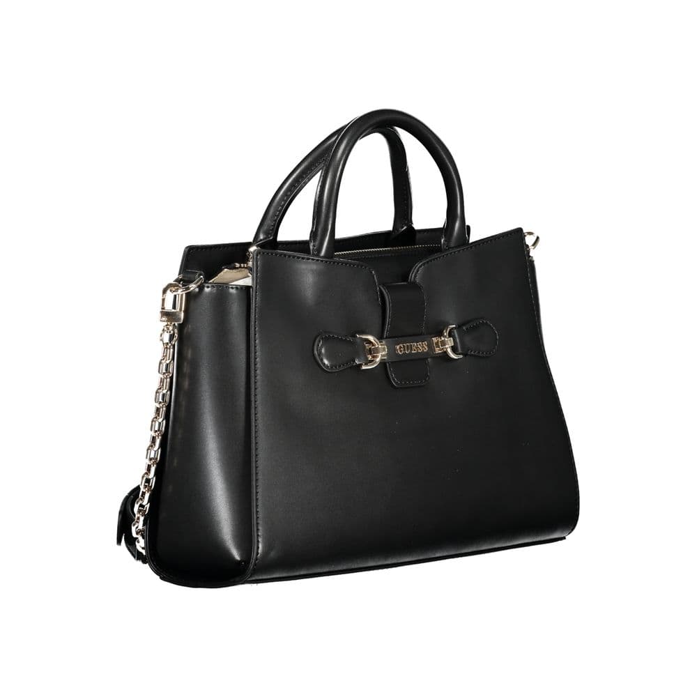 Guess Jeans Black Polyurethane Women Handbag - 3