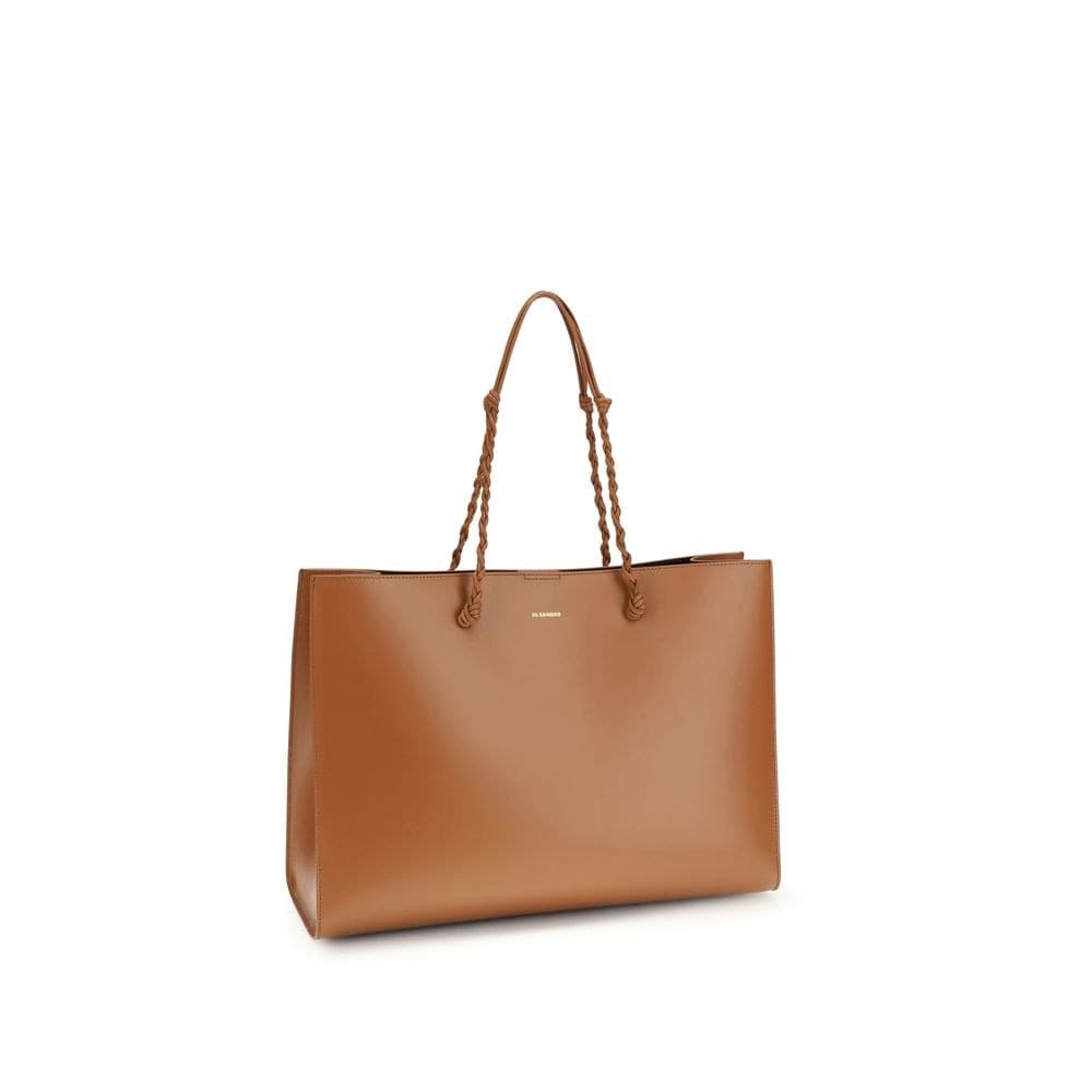 Jil Sander Brown Calf Leather Bos Taurus Shoulder Bag - 2