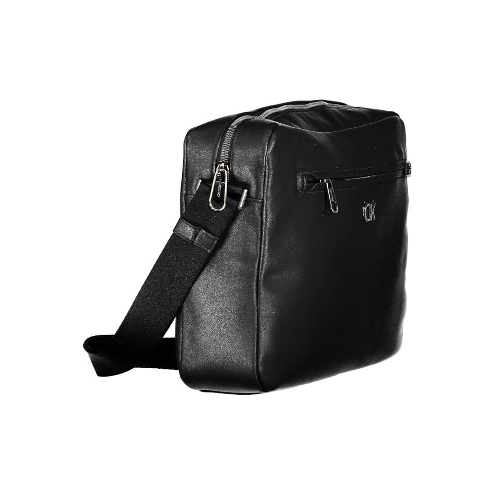 Calvin Klein Nero Recycled Polyester Men Briefcase - 3
