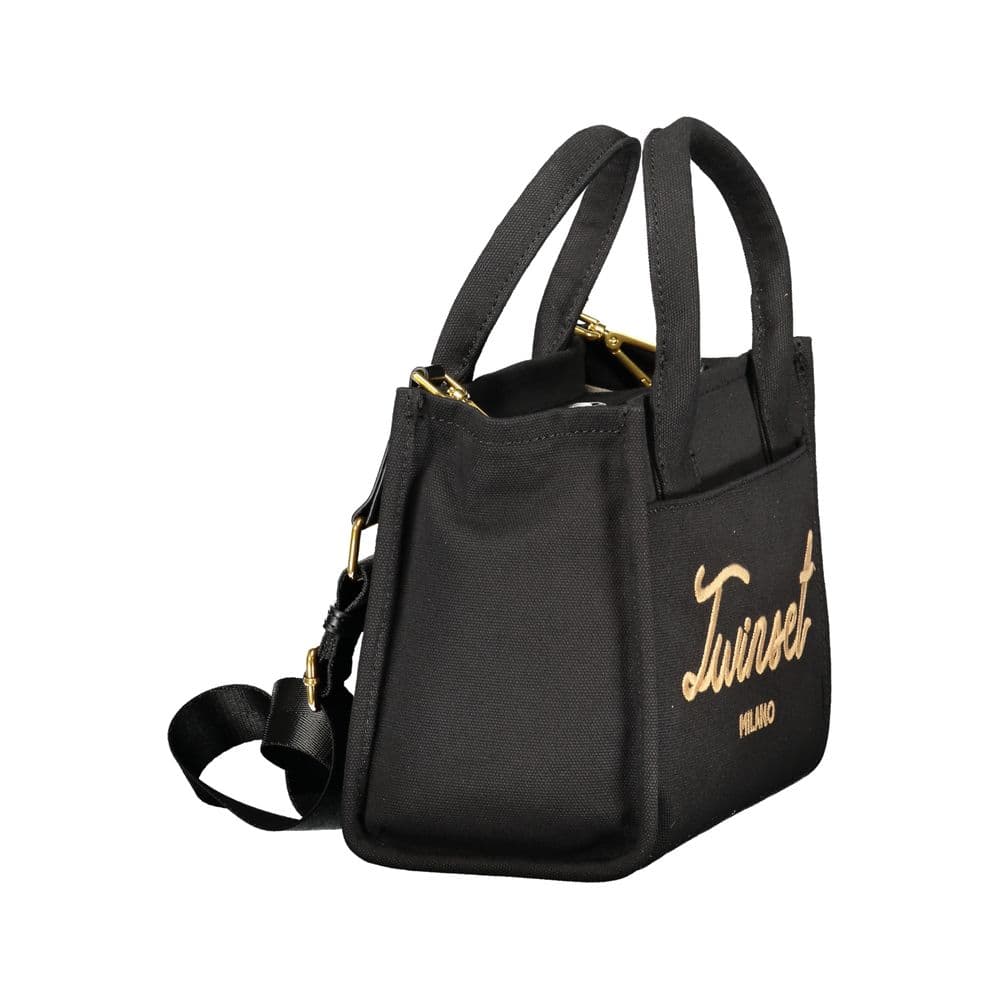 Twinset Black Cotton Women Handbag - 3
