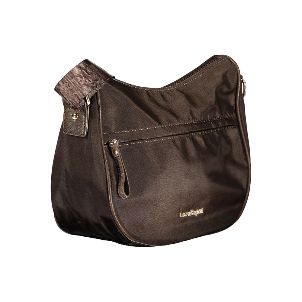 Laura Biagiotti Marrone Polyester Women Handbag - 3