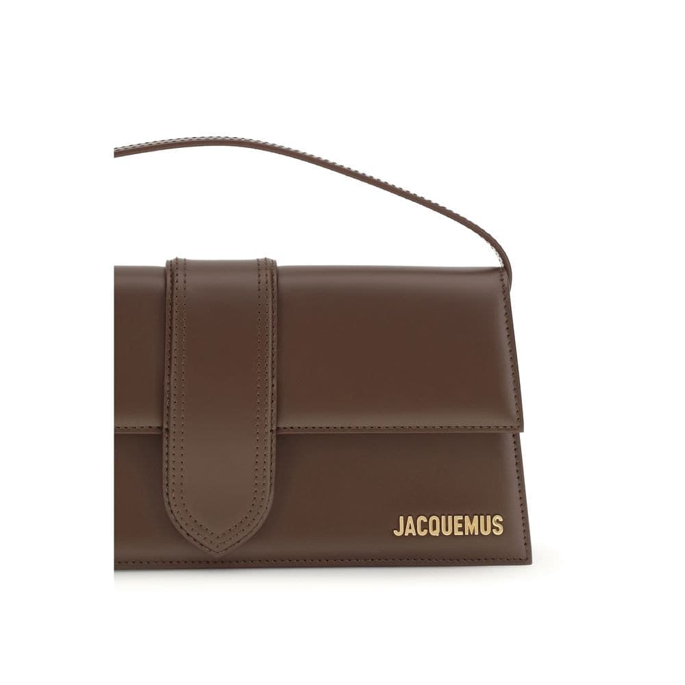 Jacquemus Brown Calf Leather Bos Taurus Shoulder Bag - 4