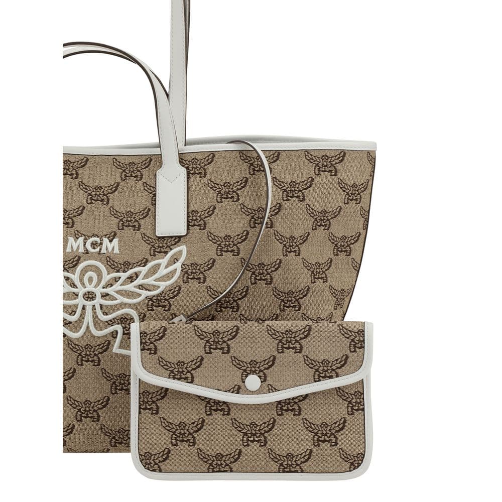MCM Medium Himmel  Tote Bag - 4