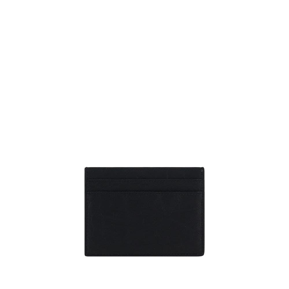 Saint Laurent Black Goatskin Wallet - 2