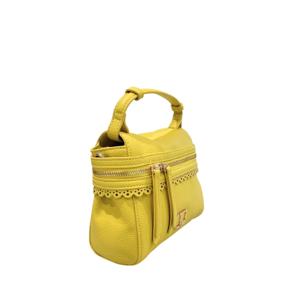 Twinset Yellow PU Women Handbag - 2