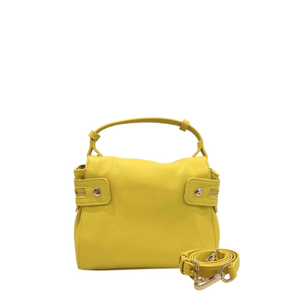 Twinset Yellow PU Women Handbag - 3