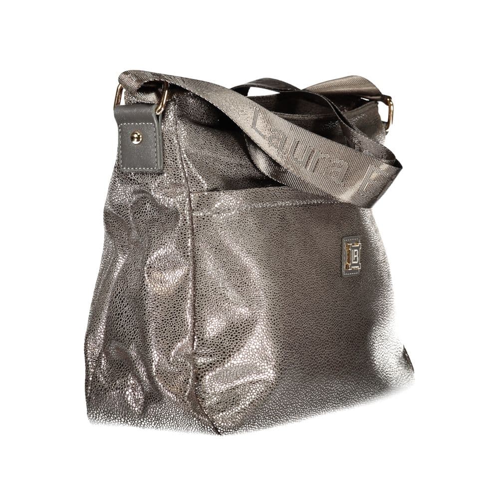 Laura Biagiotti Grigio Polyester Woman Handbag - 3