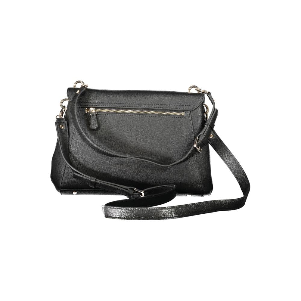 Guess Jeans Black Polyurethane Women's Handbag - 2