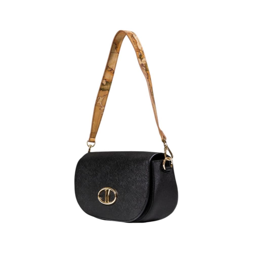 Alviero Martini Prima Classe Black Pvc Handbag - 4