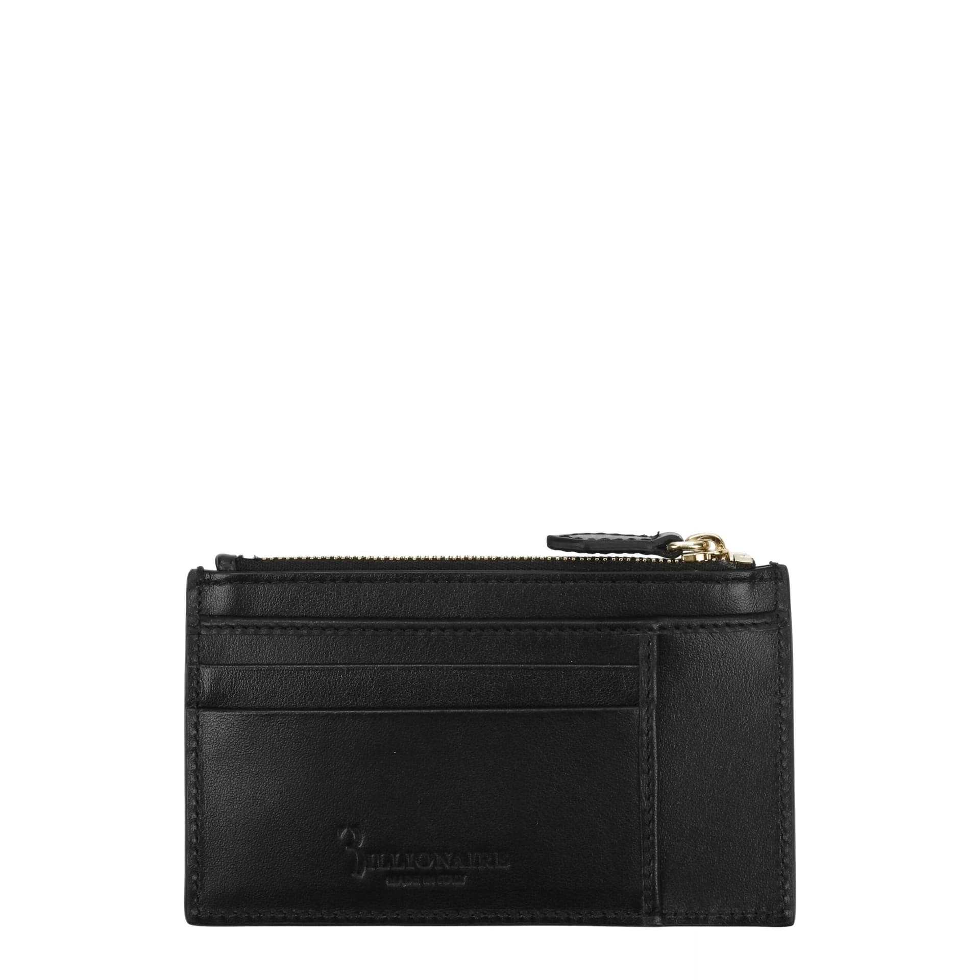 Billionaire Italian Couture Black Crocodile Cardholder - 2