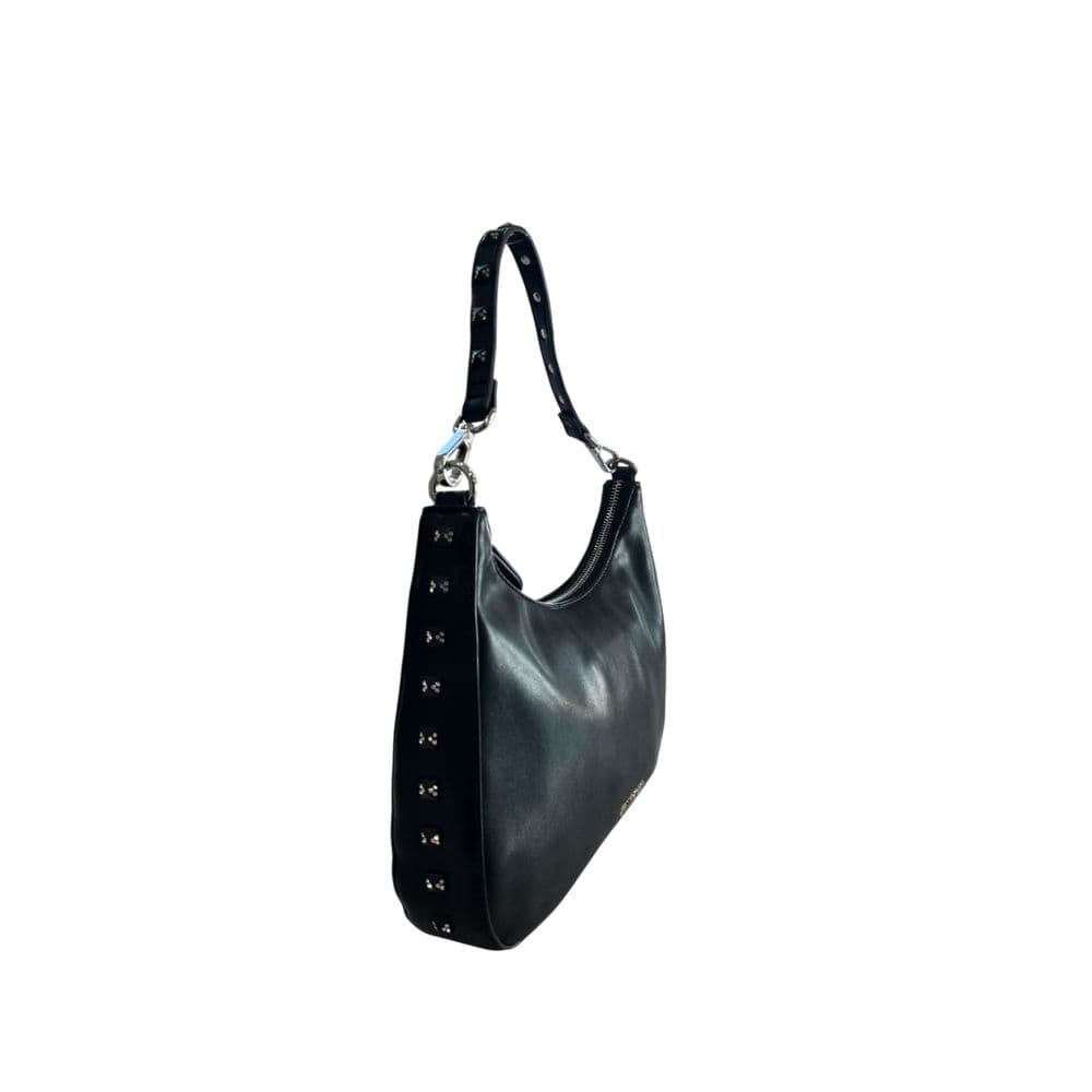 Twinset Black Polyurethane Women Shoulder Bag - 2
