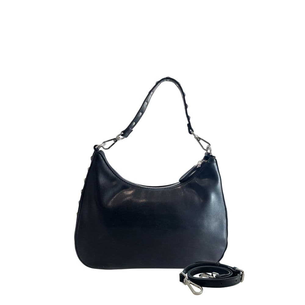 Twinset Black Polyurethane Women Shoulder Bag - 3