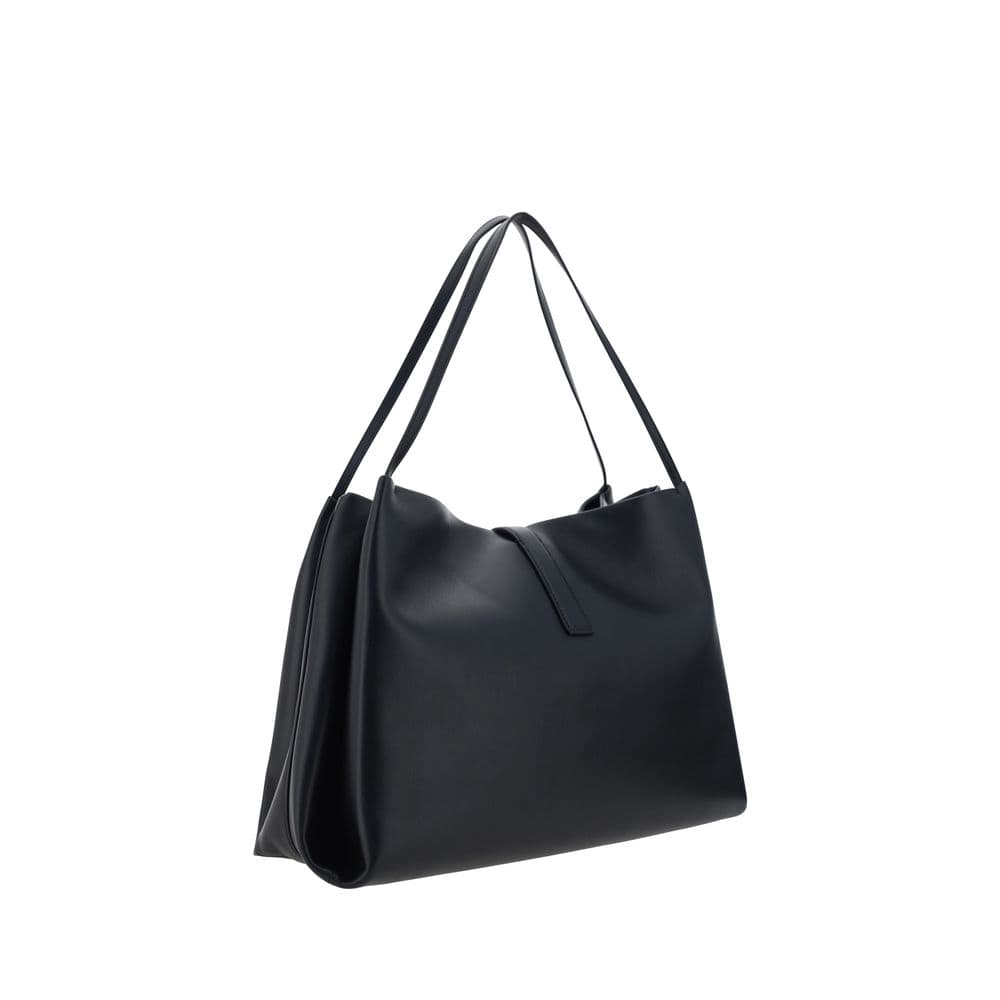 Ferragamo Black Calf Leather Bos Taurus Handbag - 3