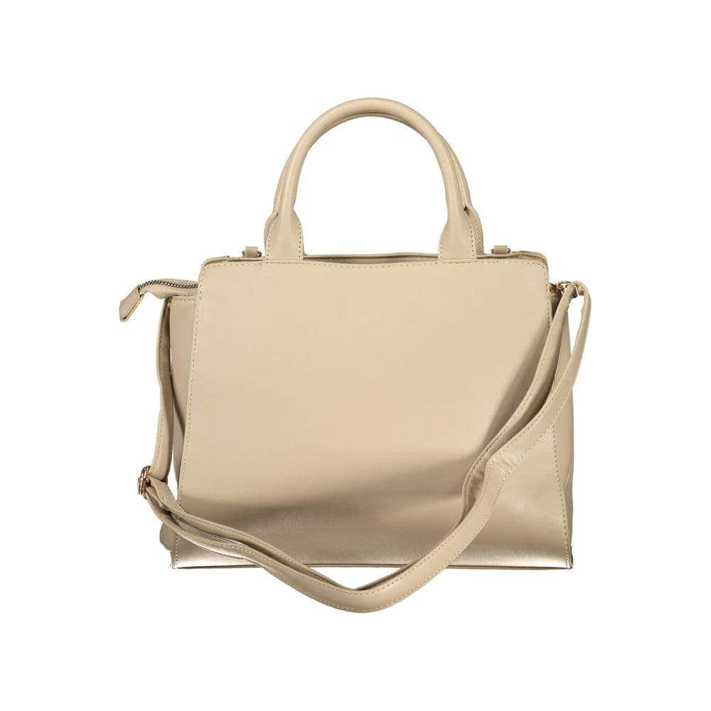 Laura Biagiotti Beige PVC Women Handbag - 2