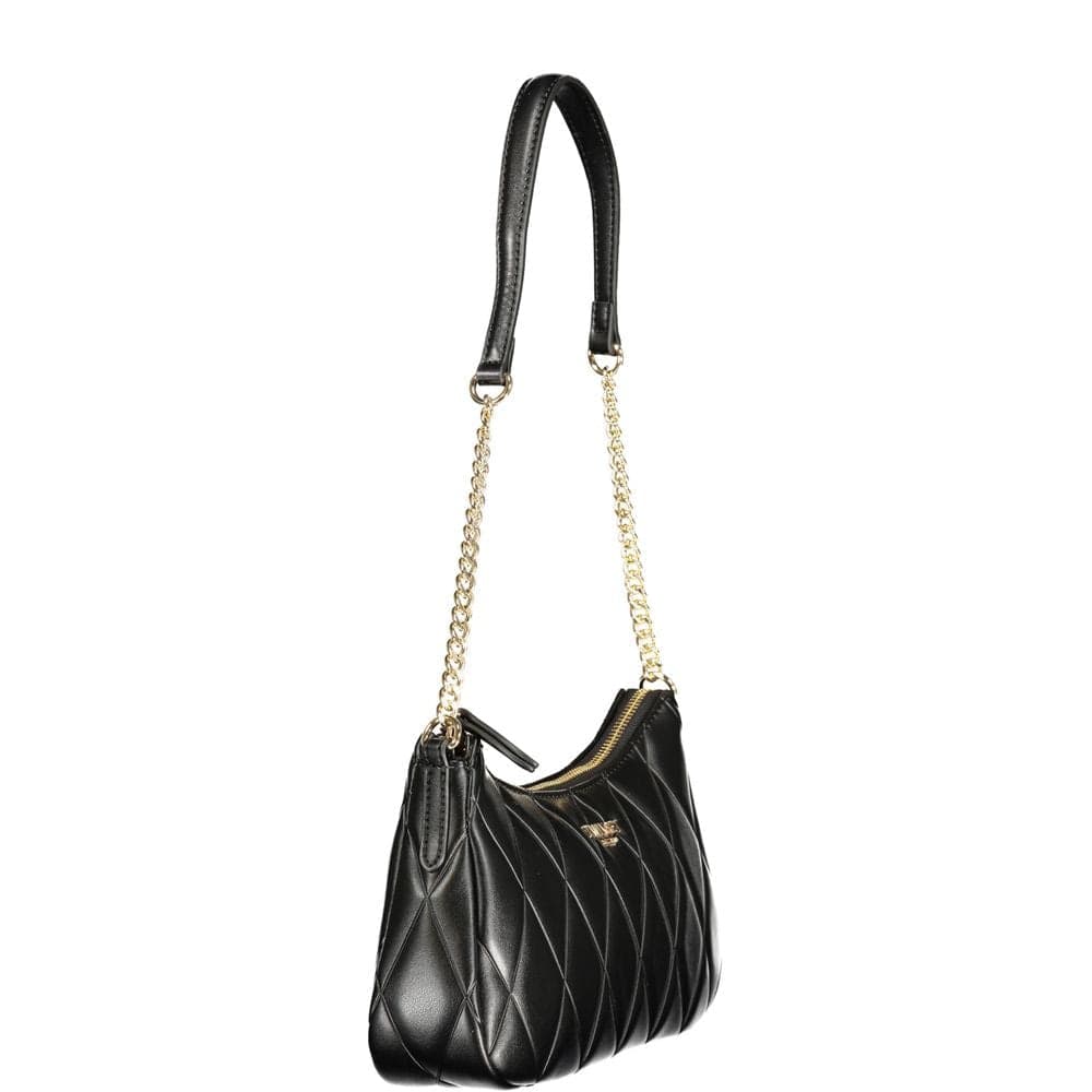 Twinset Black Polyurethane Women Shoulder Bag - 3