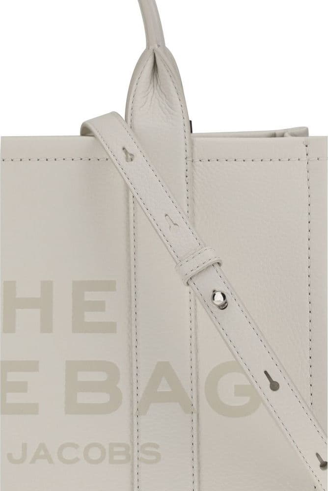 Marc Jacobs White Calf Leather Bos Taurus Handbag - 4