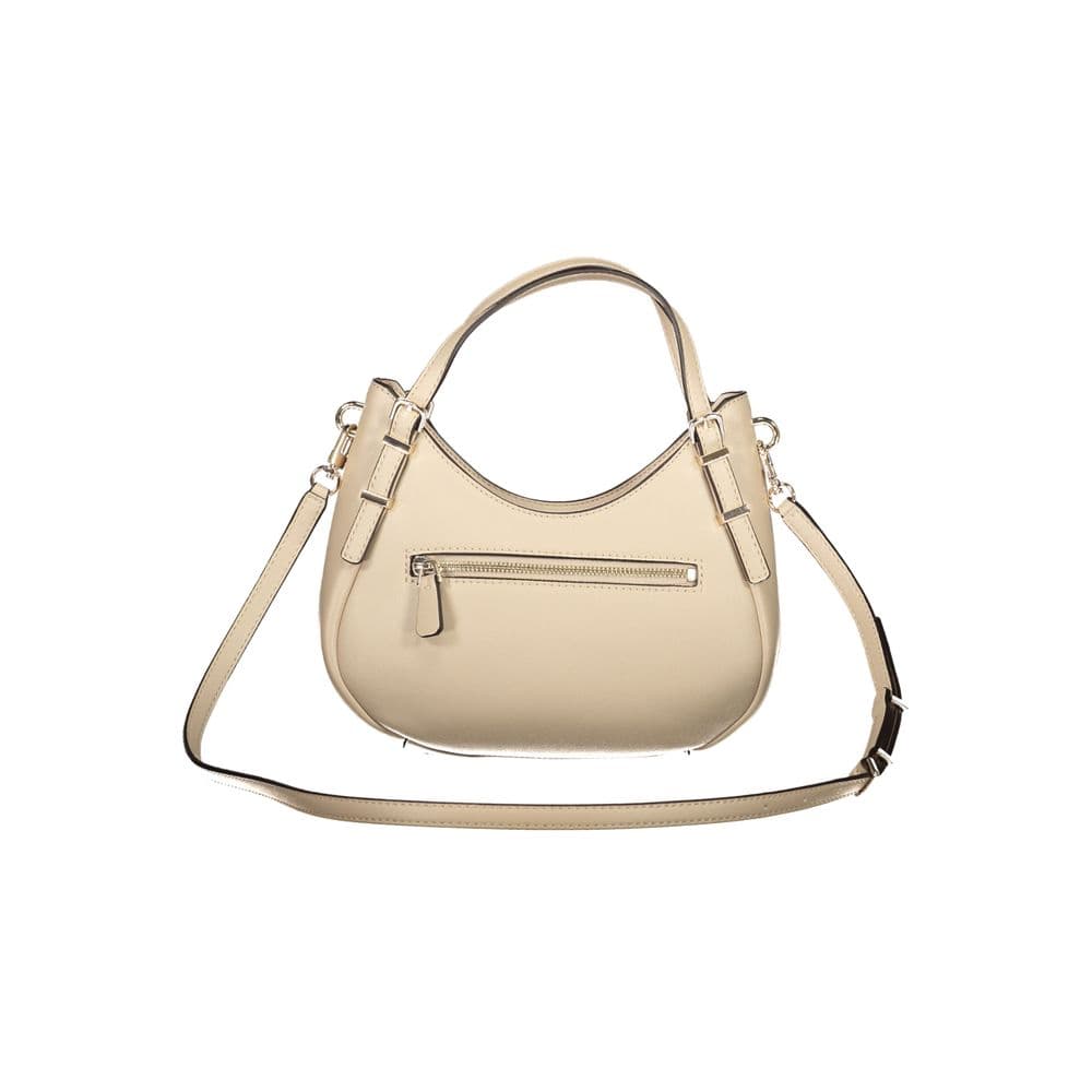 Guess Jeans Beige Polyurethane Woman Handbag - 2