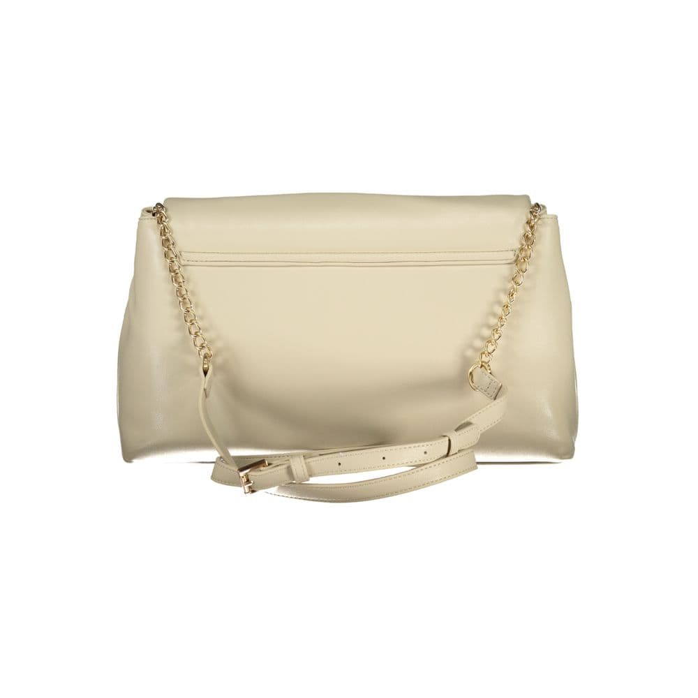 Mario Valentino Beige Polyurethane Womens Bag - 2